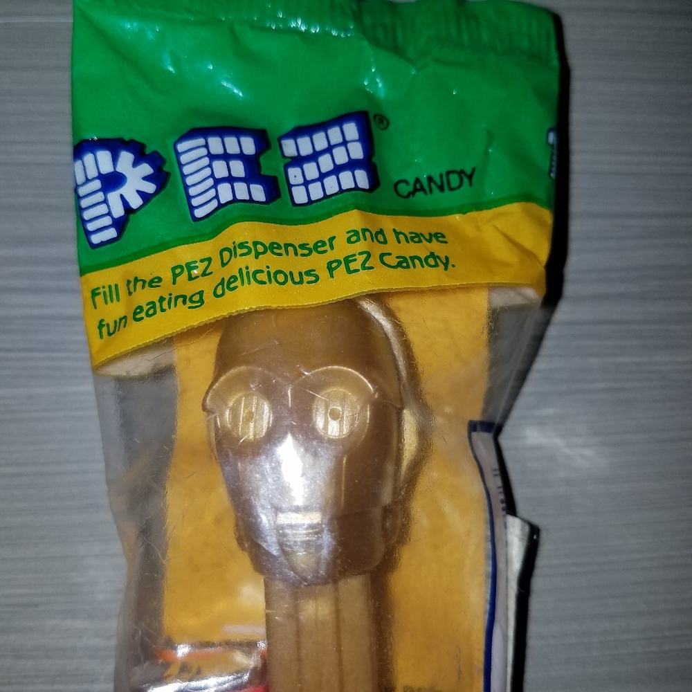 NEW! Retired Vintage STAR WARS C3PO Pez Dispenser - Picture 2 of 4